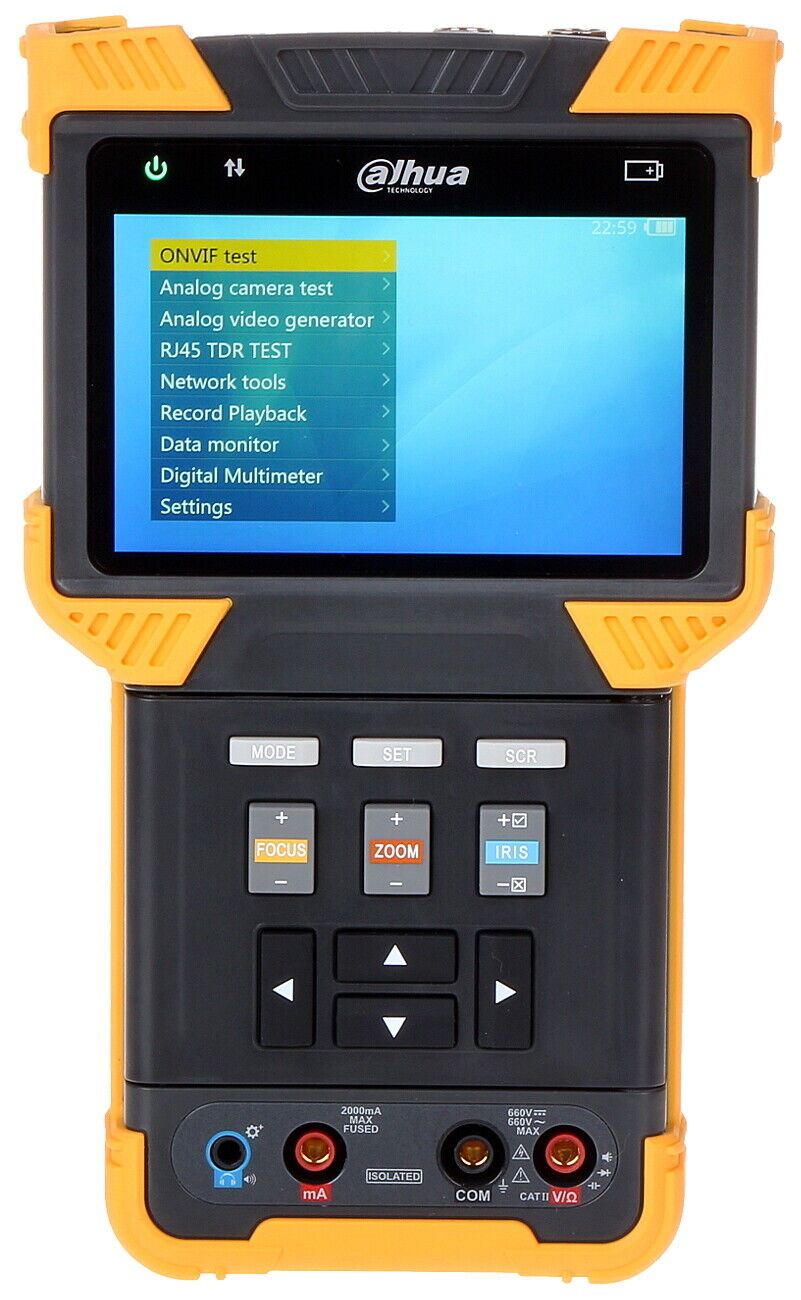 Dahua Technology Dh-pfm900-e Integrated Mount Tester With 4" Ips Tft Screen