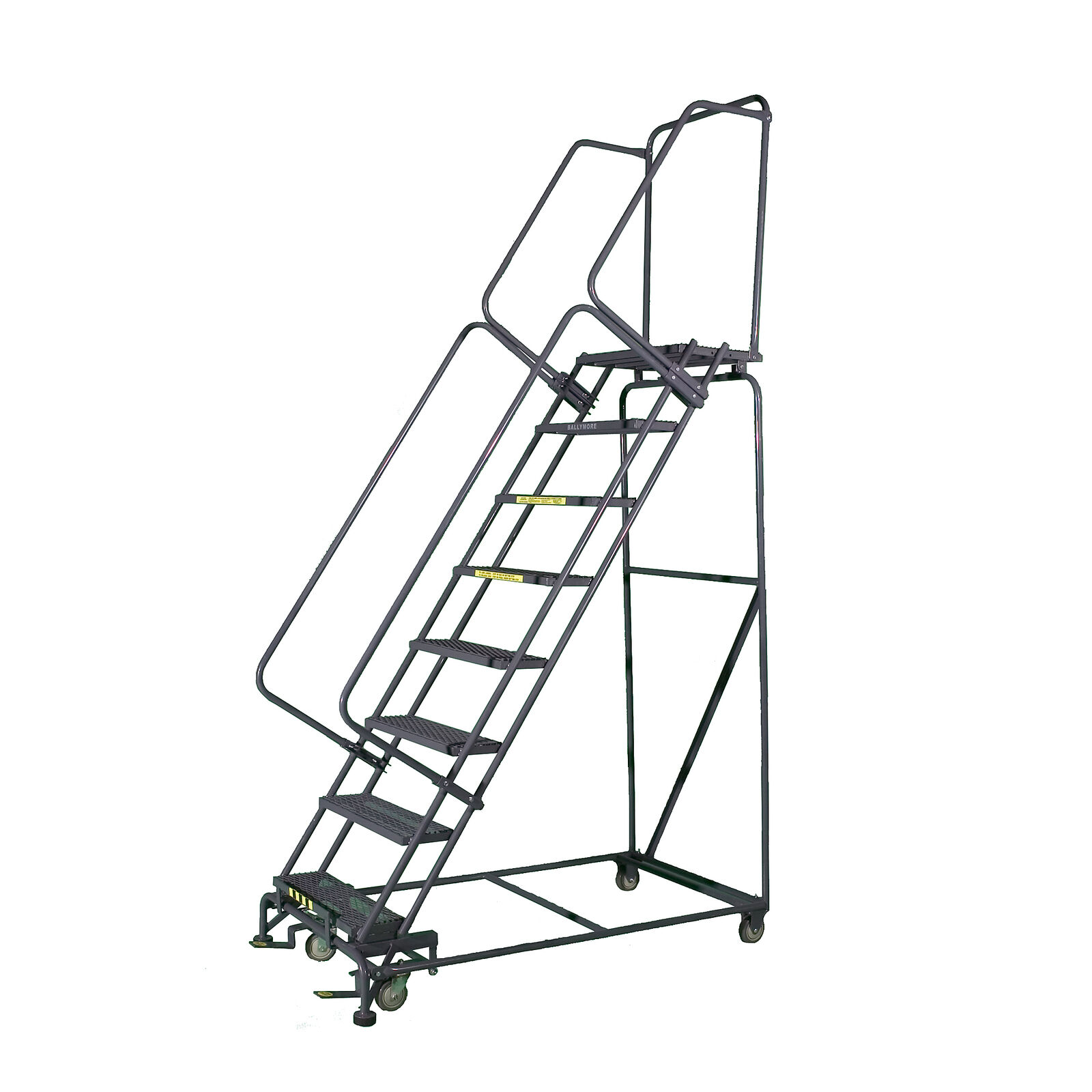 Ballymore Rolling Ladder Overall Height 113 In Steps 8 Cap 450 Lb