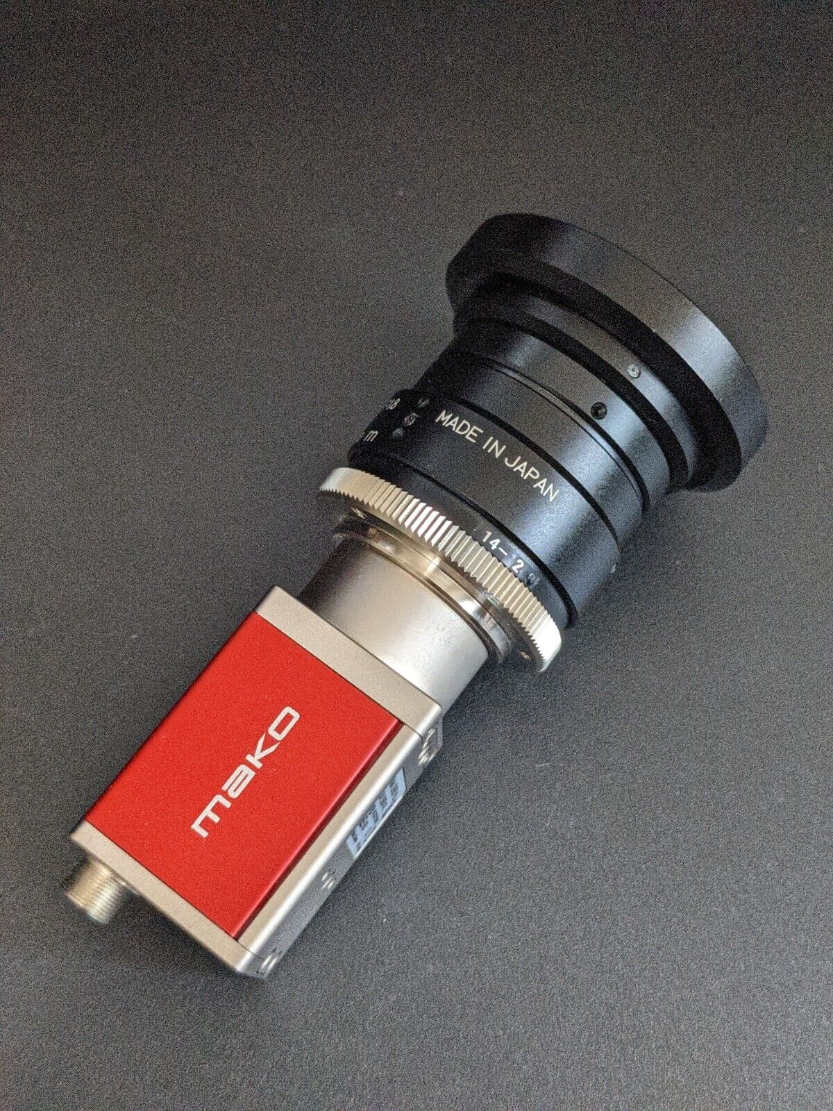 Allied Mako G-095b Poe Industrial Gige Camera/kowa C-mount 6mm F/1.8  Hc Lens