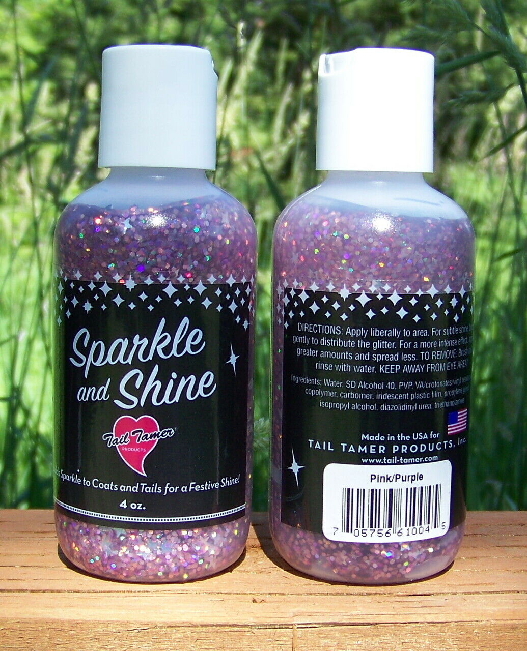 Tail Tamer - Sparkle And Shine Gel 4.0 Oz (pink)