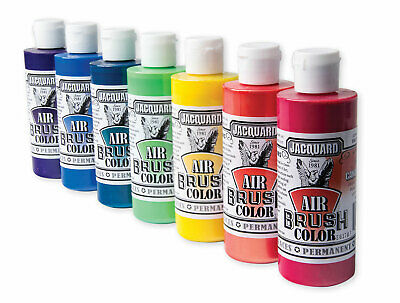 Jacquard Airbrush Paint Colors Choose From  17 Premium Colors 4oz Multisurface