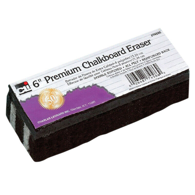 Charles Leonard 74586 Premium Chalkboard Eraser (pp)