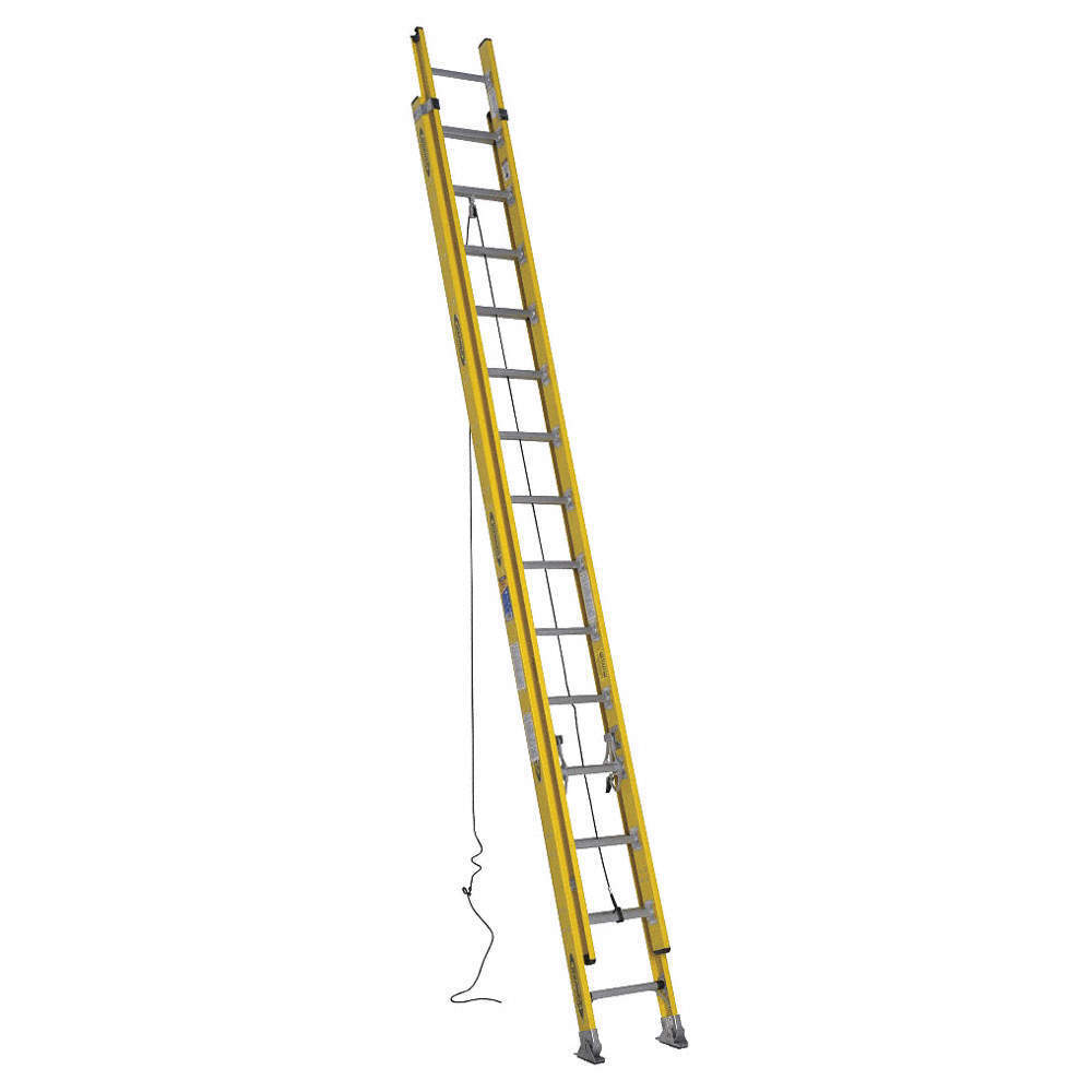 Werner 7128-2 Extension Ladder,fiberglass,28 Ft.,iaa