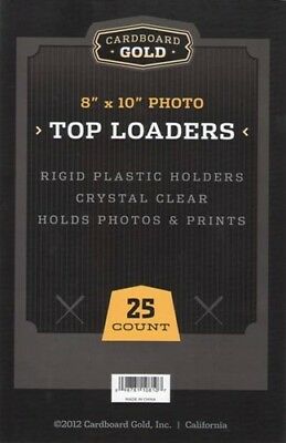 50 8x10 Ultra Cbg Premium Pro Hard Rigid Toploaders Photo Topload Holders - New