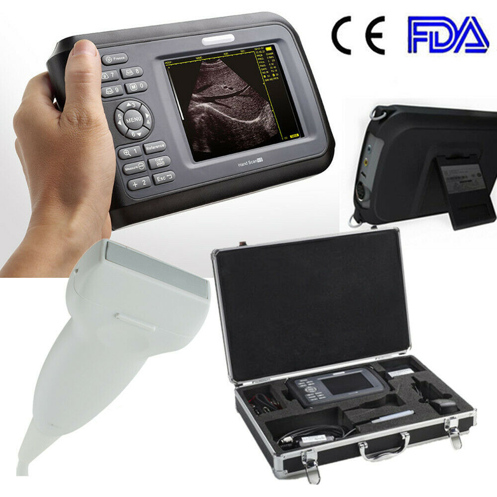 Carejoy 5.5 Inch Handheld Ultrasound Scanner Machine+linear Probe For Human Use