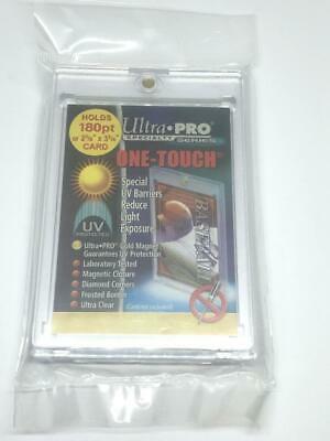 1 Ultra-pro One-touch Magnetic 180pt Uv Protected Card Holders As Picture In